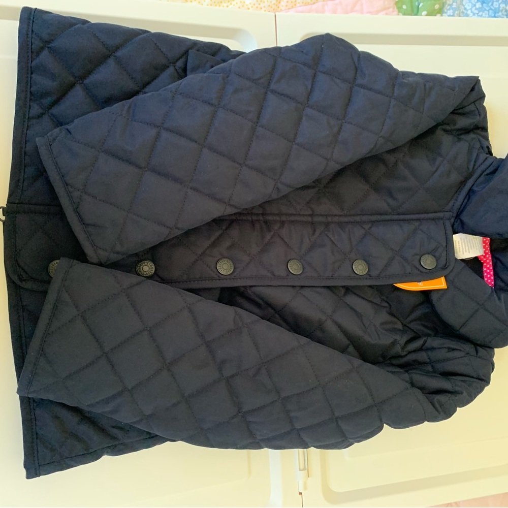 Girls Quilted Jacket - Uniform Collection - Picture 2 of 4